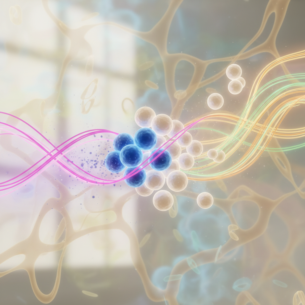 Diagram illustrating the impact of chemotherapy on both cancer cells and healthy cells in the body.